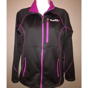 FXR Womens size 6 Black and purple jacket